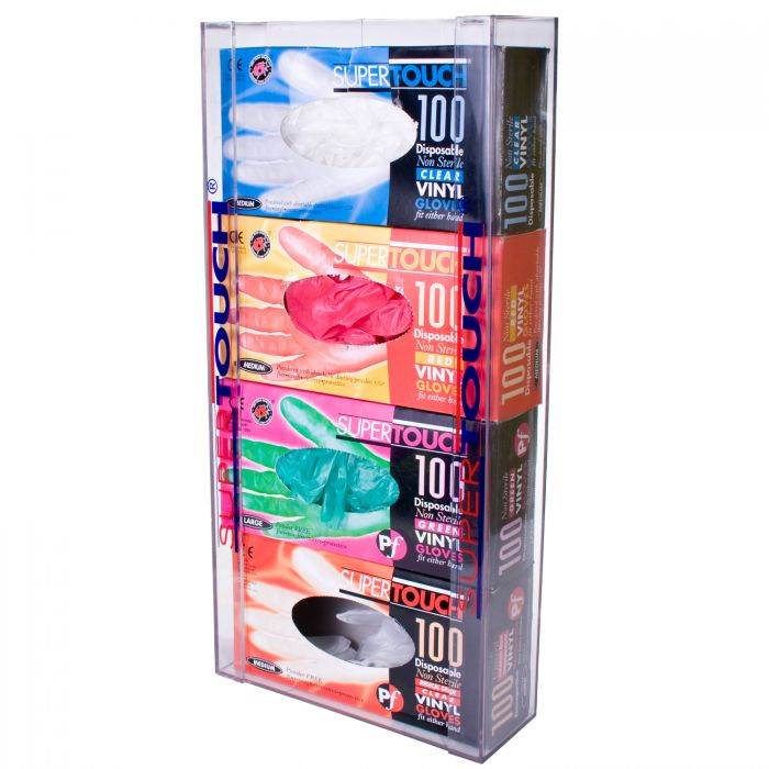 GLOVE DISPENSER (HOLDS 4 BOXES)GLOVE-4D