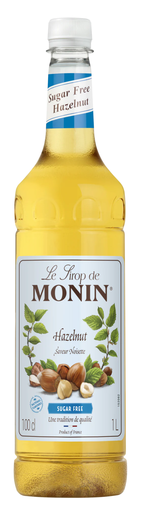Monin Hazelnut Sugar-Free Syrup 1 Litre