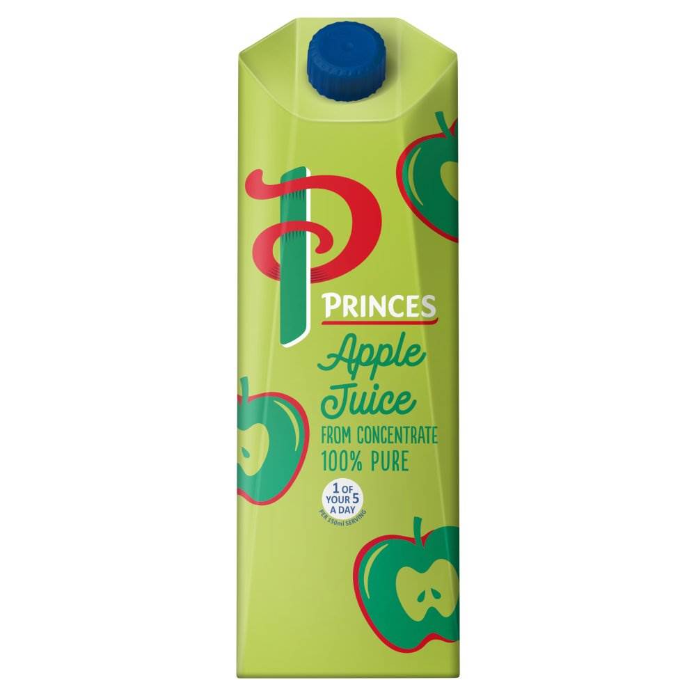 PRINCES APPLE JUICE 12 x 1LtrJUICEAPP