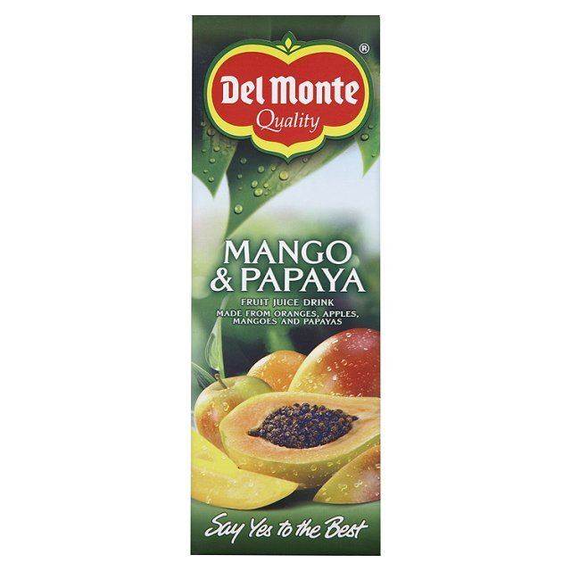 Del Monte Mango & Papaya Juice 6x1ltr