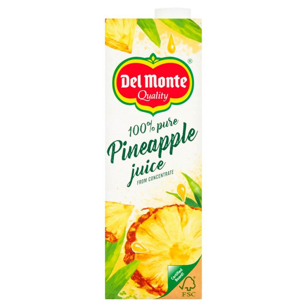 DEL MONTE PINEAPPLE JUICE 6 x 1LtrJUICEPINE