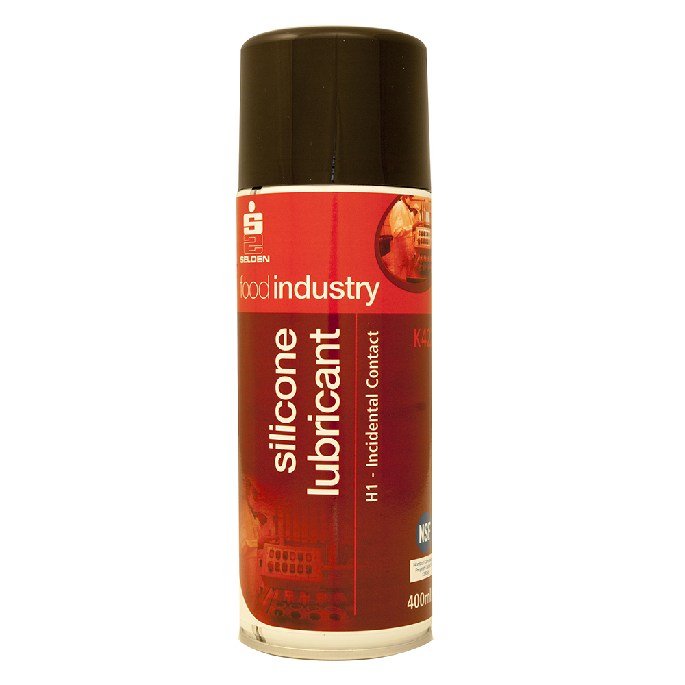 SELDEN K422, SILICONE LUBRICANT NSF CATEGORY H1, INCIDENTAL CONTACT, 480ML