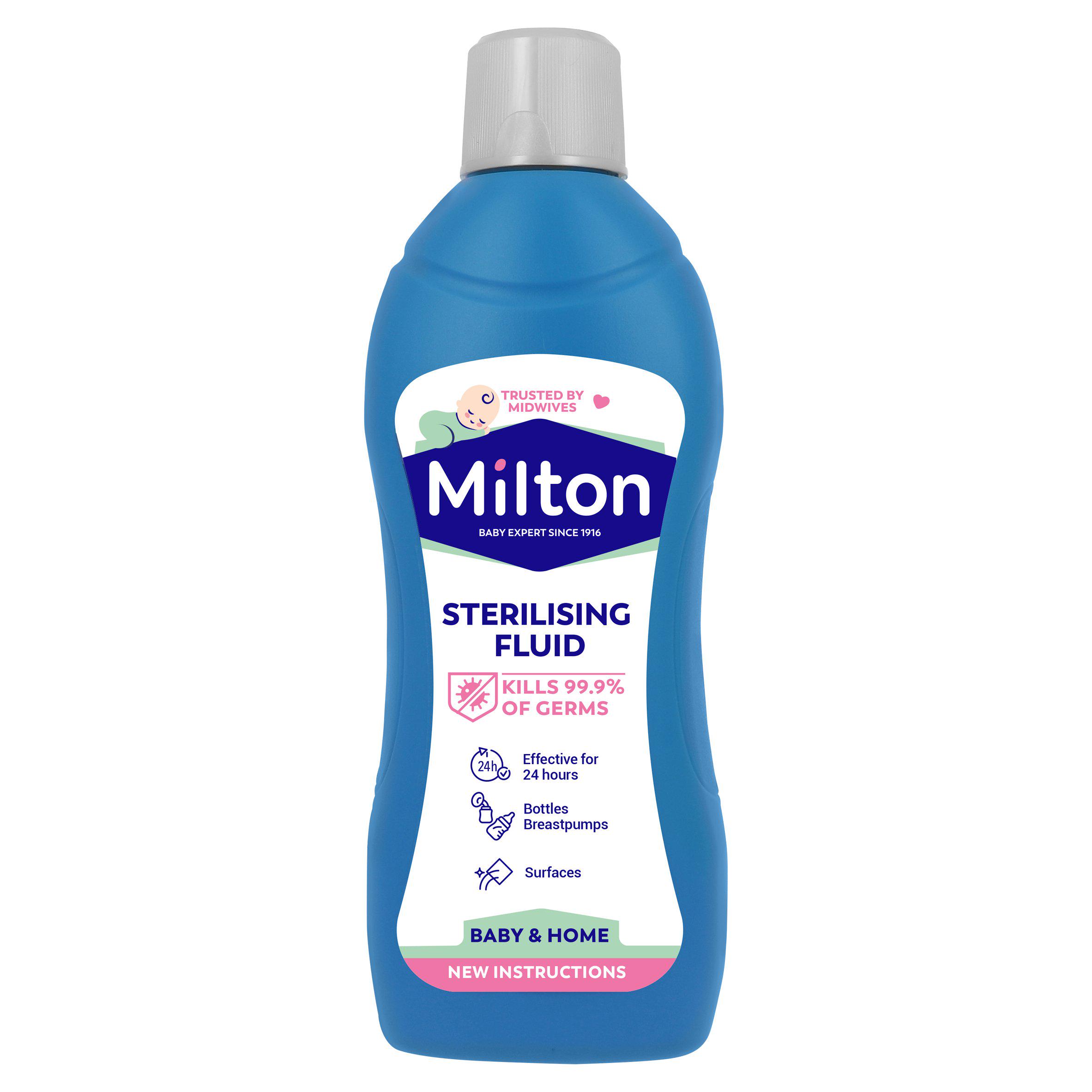 Milton Sterilising Fluid - 1 Litre - Pack of 6 (MILTON-1)