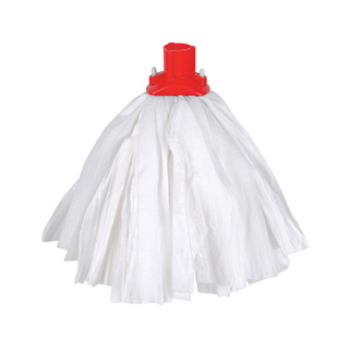 RS Big White Exel Socket Mop Head Small, RED