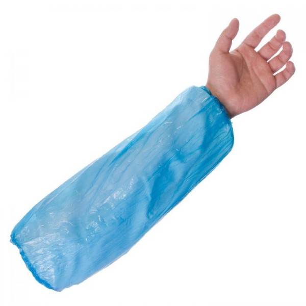 Super Touch Economy PE Disposable oversleeves - Blue