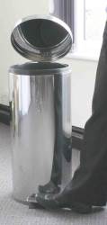 30 litre Stainless Steel Pedal Bin