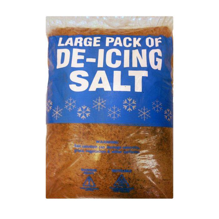 Brown Rock Salt, for clearing ice. 25kg
