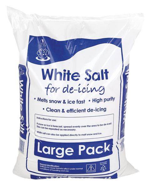 Rock Salt White, 25kg Bag