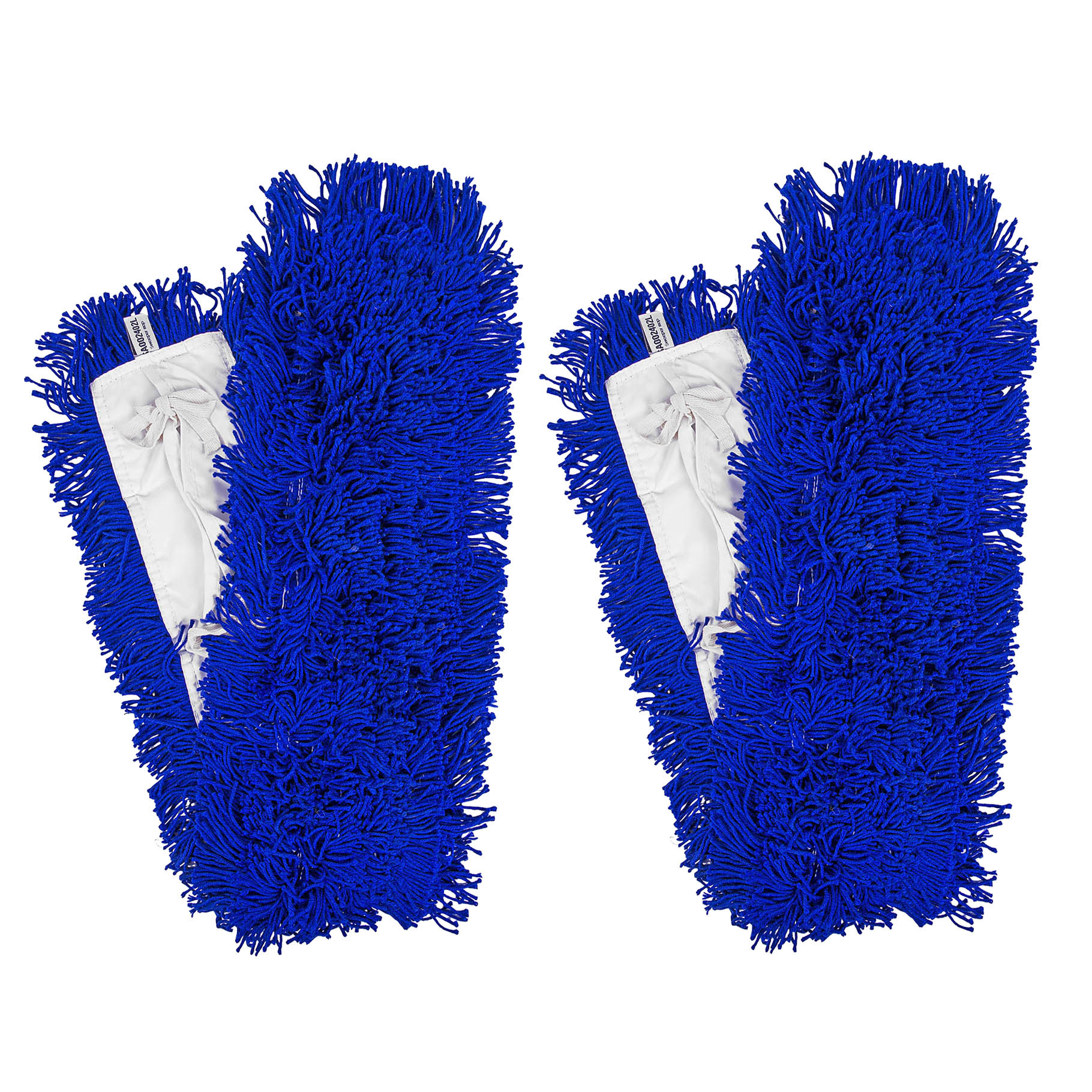 Robert Scott V-Sweeper Synthetic Mop Heads - Blue (Pack of 2)