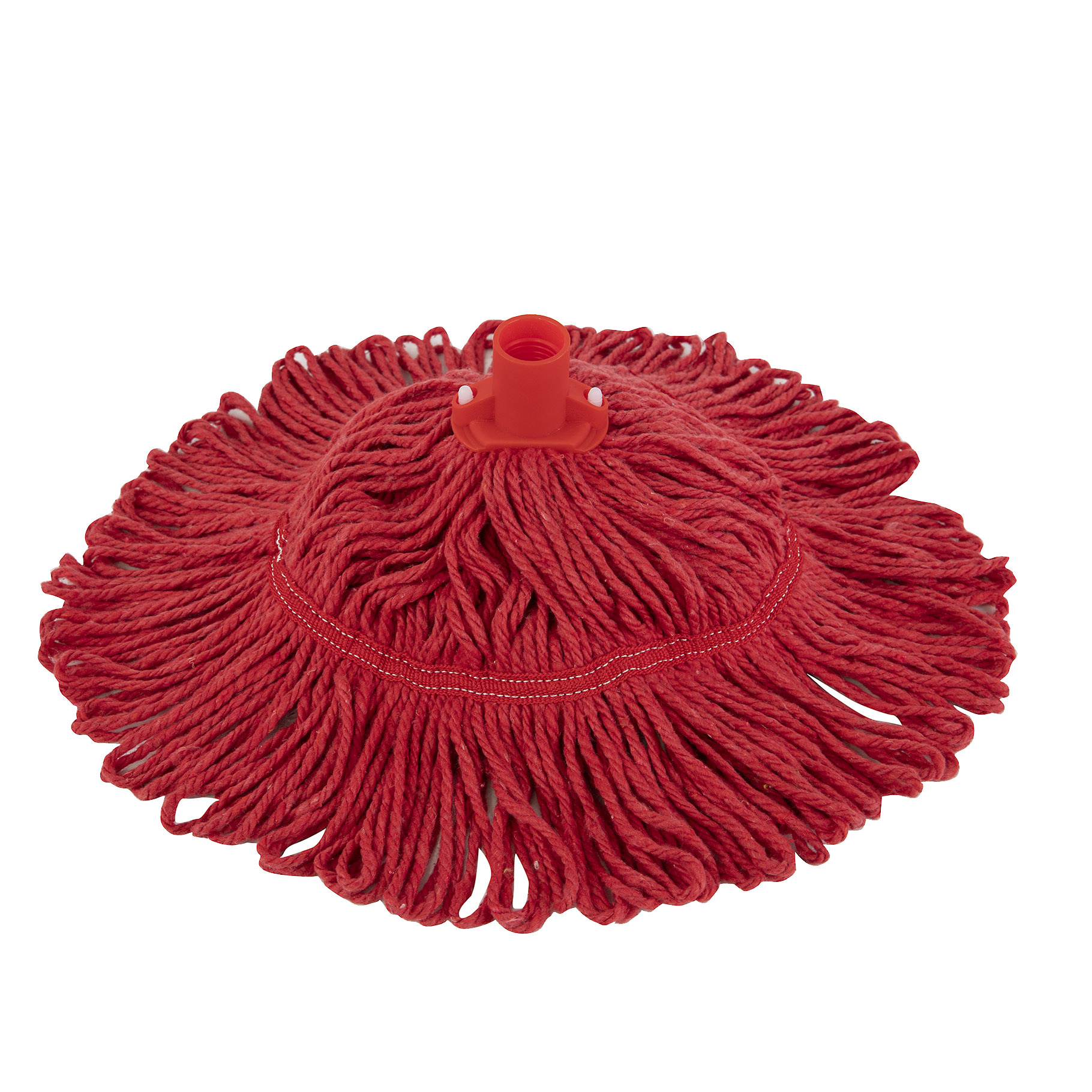 RS 103022R Biofresh T1 Socket Mop Head, Full Colour Coded, 200g, RED