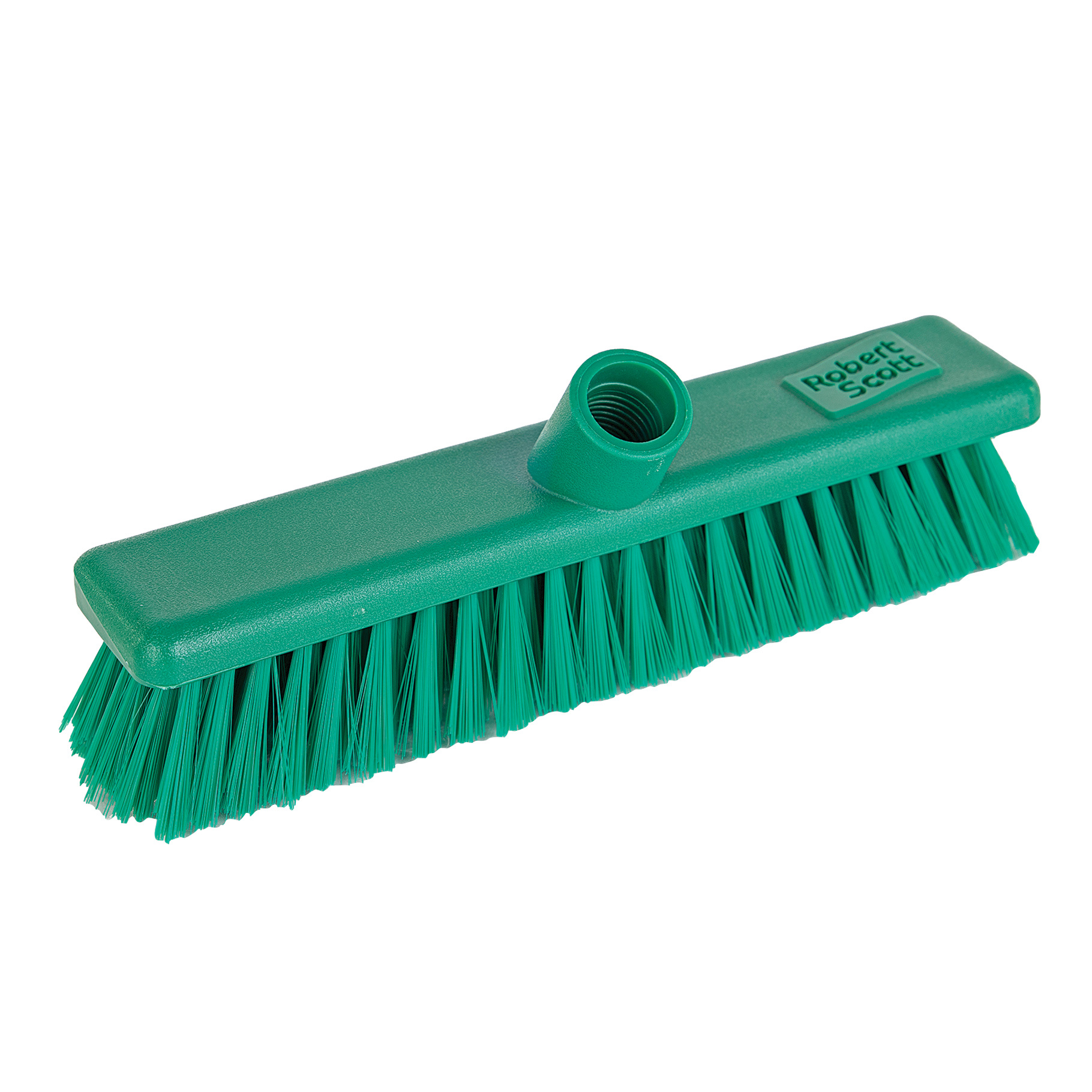 RS STIFF HYGIENE BROOM GREEN. RS-WLHTG