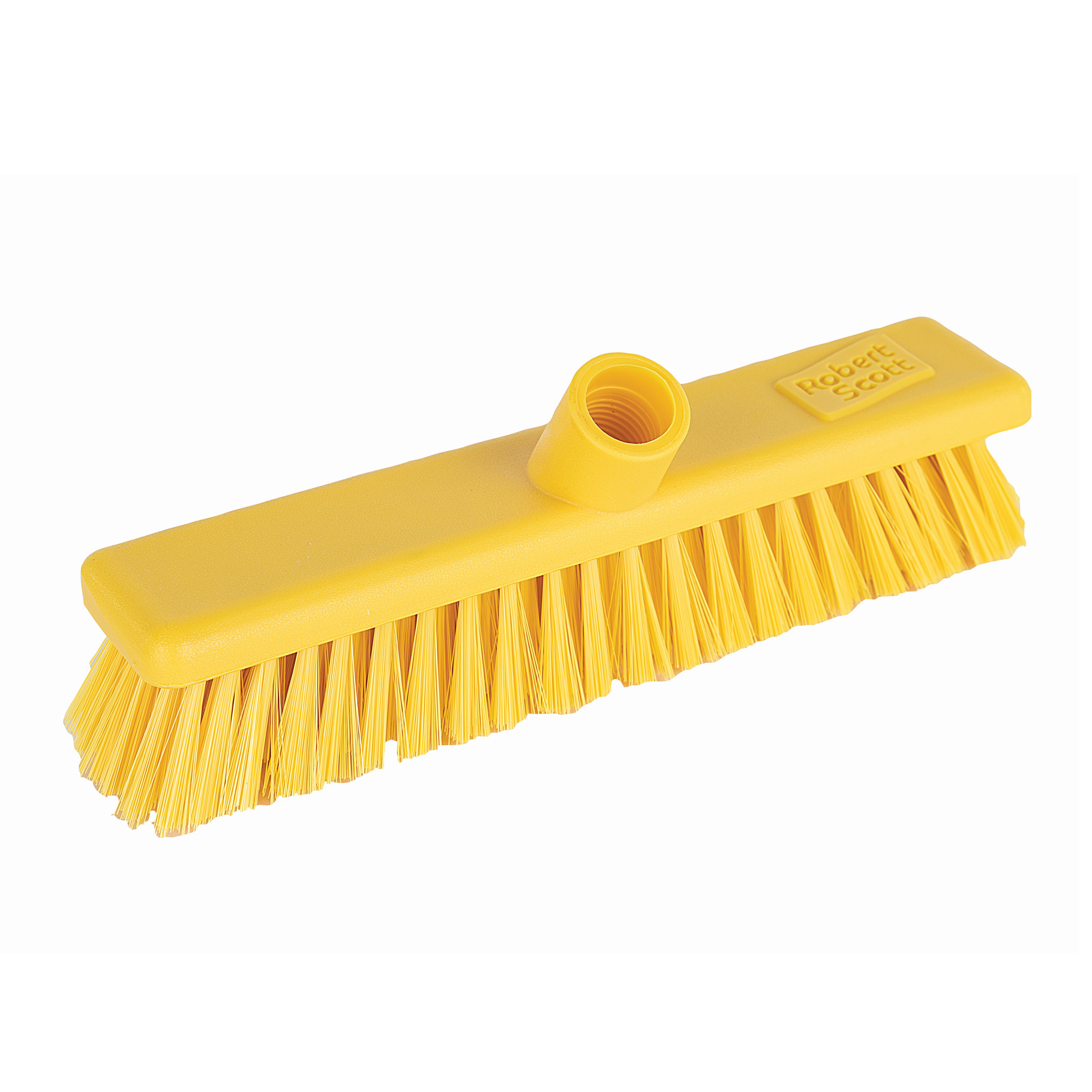 Robert Scott 12" Washable Broom Stiff - Yellow