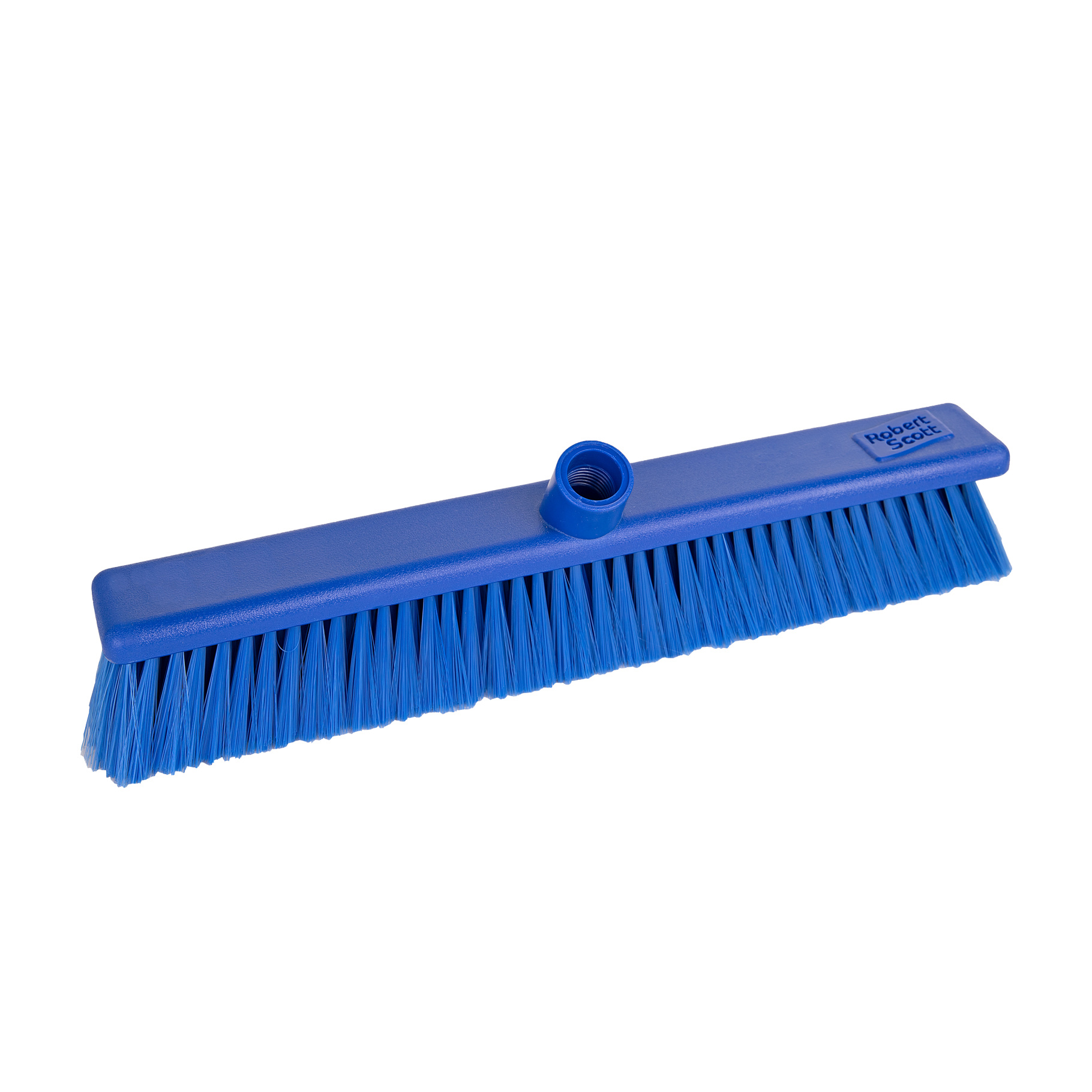 RS 18" Stiff Hygiene Broom BLUE