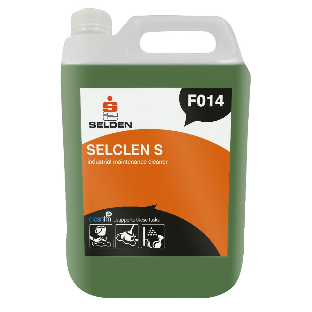 SELDEN F014, SELCLEN S INDUSTRIAL FLOOR MAINTENANCE CLEANER, 5 Litre