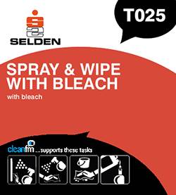 Selden Spray N Wipe with Bleach 5 Litre