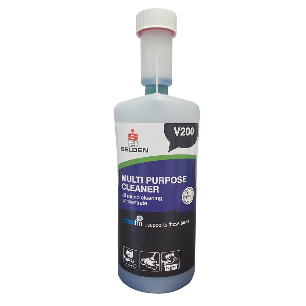 SELDEN V200, MULTI PURPOSE CLEANER CONCENTRATE, 1 LITRE