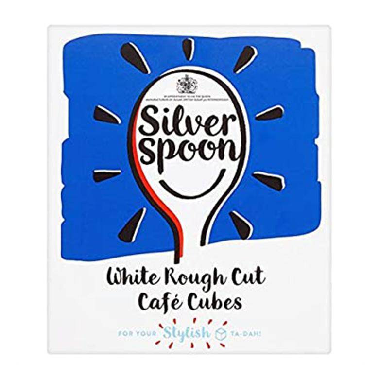 Silver Spoon Rough Cut White Cubes 750g