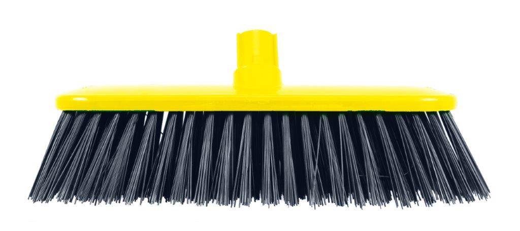 SYR Interchange STIFF YELLOW Hygiene Broom, 26cm, SYR-BROYH, 993070