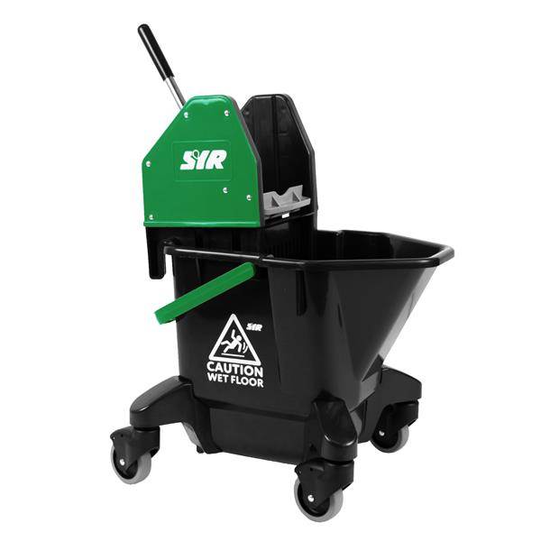SYR BUCKET WITH COLOUR CODED WRINGER GREEN S0332293