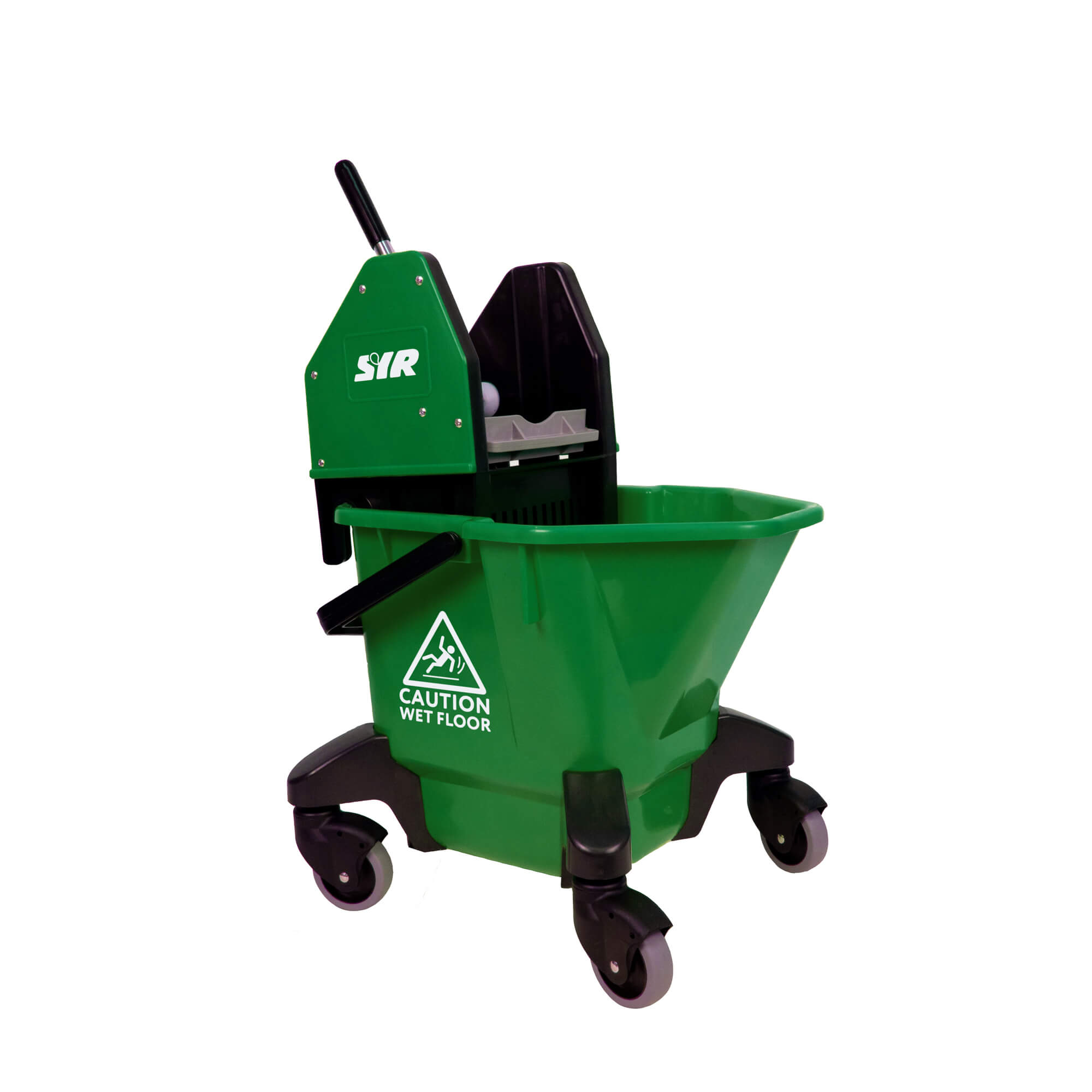 SYR BUCKET WITH COLOUR CODED WRINGER GREEN S0332293