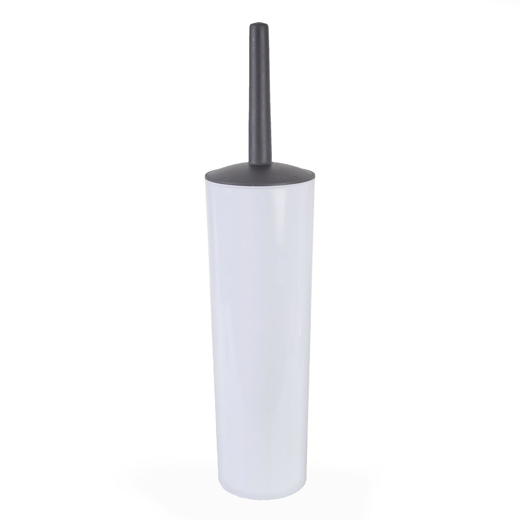 Robert Scott Closed Toilet Brush & Holder - White