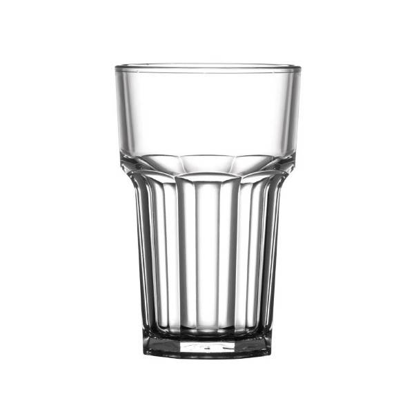 BBP POLYCARBONATE HIBALL GLASSES - 1/2 PINTPACK OF 36U407