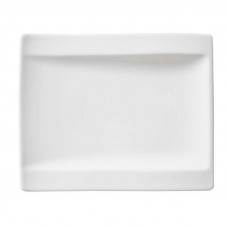 V&B NEW WAVE FLAT RECTANGULAR PLATE x 4VB-NWBVB0234