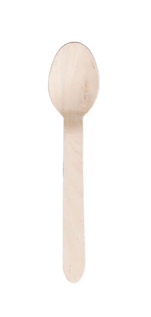 Wooden Cutlery Spoons x 100