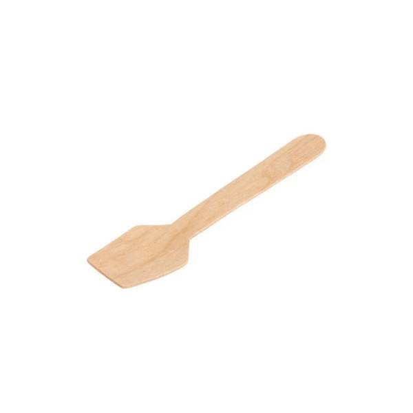 Wooden Cutlery Ice Cream Spoons x 100