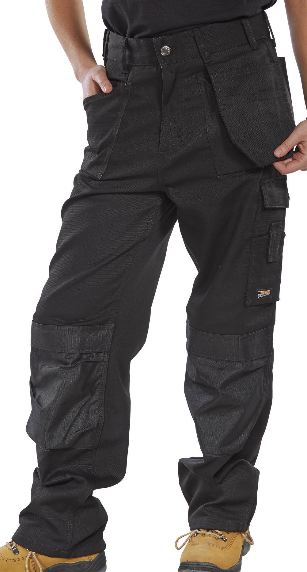 Click Premium MP Trousers Blk, Sz:38