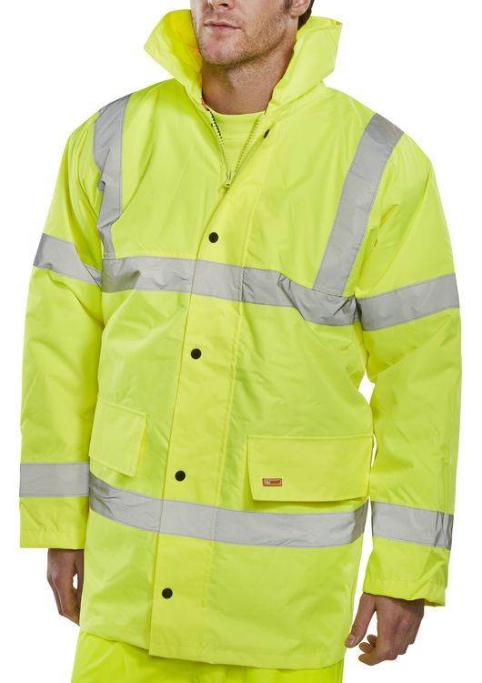 BEESWIFT CONSTRUCTOR TRAFFIC JACKET HIVISYELLOW - MEDIUMWW-CTJENGSYM