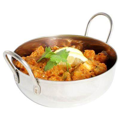 St/Steel Balti Dish 13cm