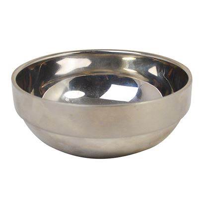 St Steel Double Walled Bowl 12cm/9.5oz