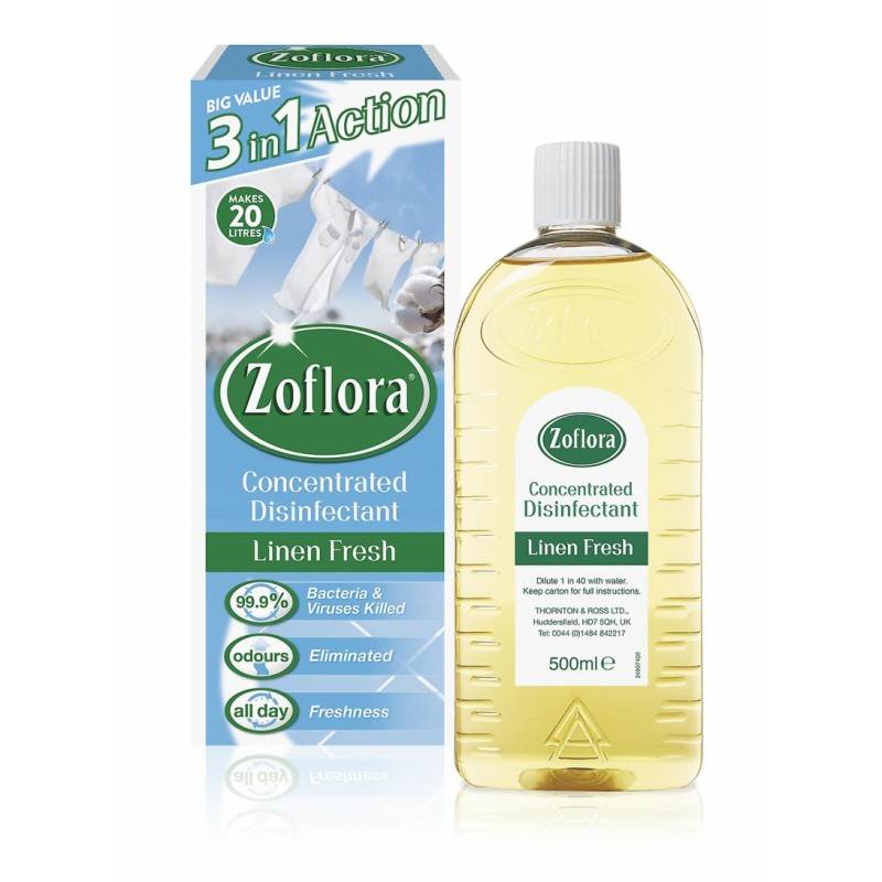 Zoflora 500ml Linen Fresh Concentrate