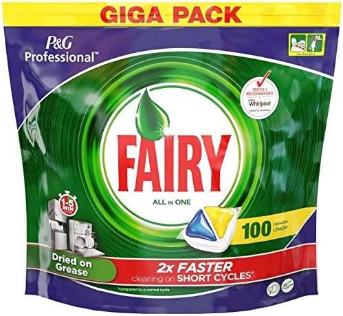 Fairy All In One Dishwasher Tablets x 100
