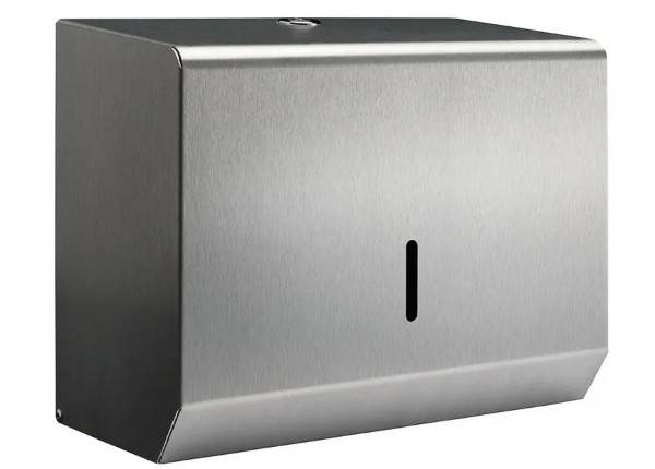 Brushed Stainless Steel Small Hand Towel Dispenser